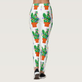 cactus kerstboom leggings (Achterkant)