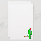 Cactus kerstboom - Papier (Voorkant / Achterkant)
