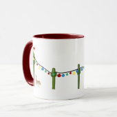 Cactus kerstMok Mok (Voorkant links)