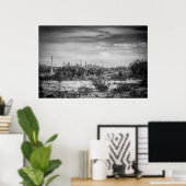 Cactus landschap poster (Thuiskantoor)