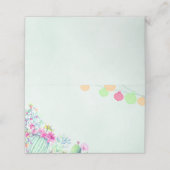 Cactus lantaarn Fiesta Succulenten Bruiloft (Buitenkant ongevouwen)