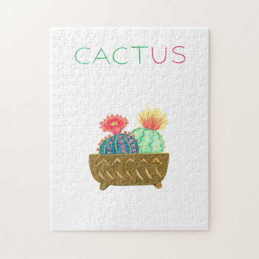 Cactus Legpuzzel (Verticaal)