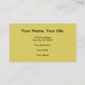 Cactus leuke woestijnlandschapskunst kleurrijk sch visitekaartje (Achterkant)