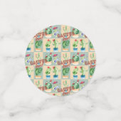 cactus liefde - waterverf confetti (Kleine voorkant)