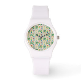 cactus liefde - waterverf horloge