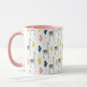 Cactus & Llamas Pattern Mok (Links)
