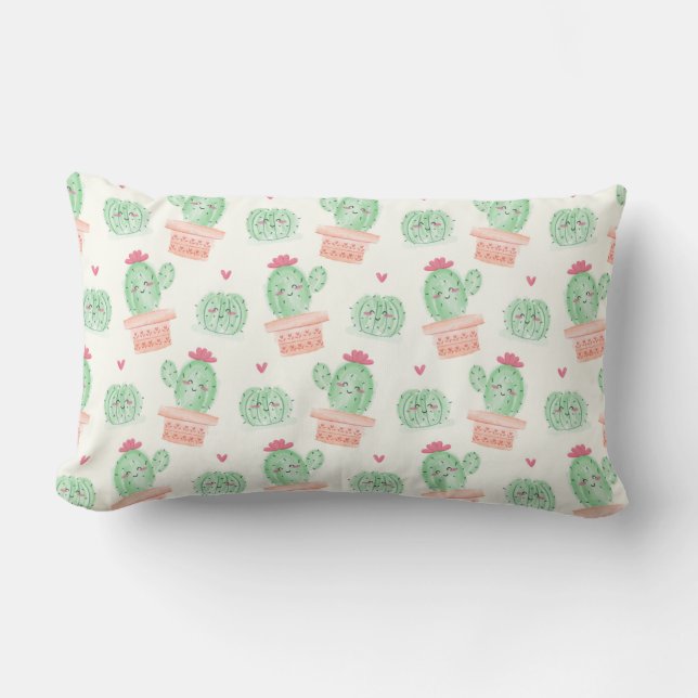 Cactus Lumbar Pillow Kussen (Voorkant)