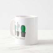 Cactus maakt Perfect Pun Koffiemok (Voorkant links)