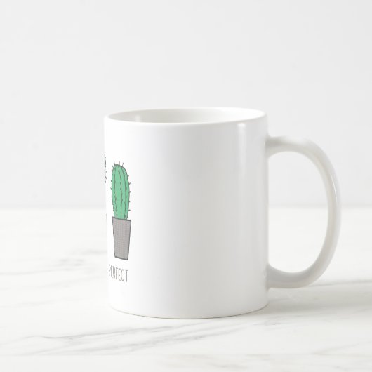 Cactus maakt Perfect Pun Koffiemok (Rechts)