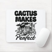 Cactus maakt perfecte discgolfavontuur  muismat (Met muis)