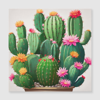 Cactus Magnetische Uitnodiging