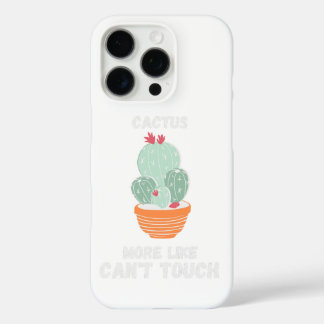 Cactus, meer als niet kunnen aanraken. iPhone 16 pro hoesje