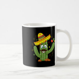 Cactus met Sombrero Mexicaanse Fiesta Cinco de Ma Koffiemok