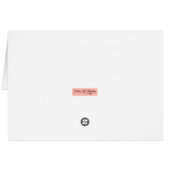 Cactus met Wenskaart van de Starburst-stekken (Achterkant Horizontaal)