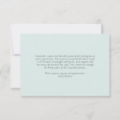 Cactus Mexicaans Feest Bruiloft Bedankkaart (Achterkant)