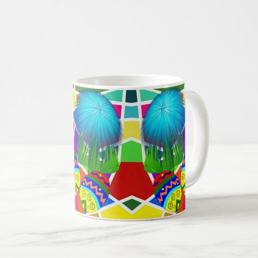 Cactus mexicaine Mug (Devant droit)