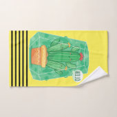 Cactus mignon (Serviette à main)