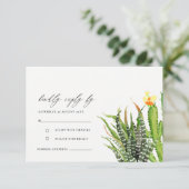 CACTUS MODERNE JARDIN FLEURI COULEUR D'EAU RSVP (Debout devant)