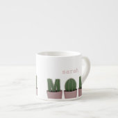 Cactus Moeder Plant Ouder Espresso Cup Kop (Voorkant rechts)