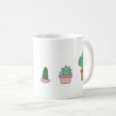 cactus-mok koffiemok (Voorkant rechts)