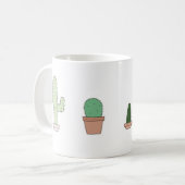 cactus-mok koffiemok (Voorkant links)