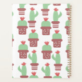 Cactus Motif Enseignant École Homeschool Planner (Dos)