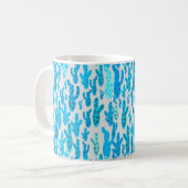 Cactus mug bleu (Devant gauche)