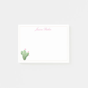 Cactus mûrs sur les notes post-it Arrière - plan