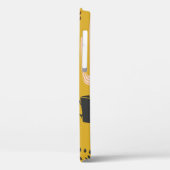 Cactus naadloze patroonachtergrond. Handgetekende Case-Mate iPhone Case (Achterkant / Links)