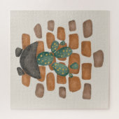 Cactus Oasis: Brick Wall Decor geïnspireerd door N Legpuzzel (Horizontaal)