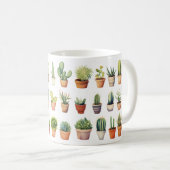 Cactus Oasis Mok / Waterverf Cactus Mok (Voorkant rechts)