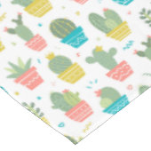 Cactus of pots tafelkleed (Gekanteld)