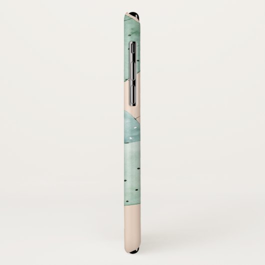 Cactus op koraal Case-Mate iPhone case (Achterkant/links)