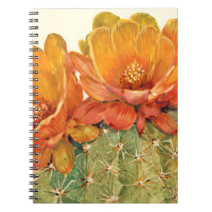 Cactus Oranje bloesems Notitieboek