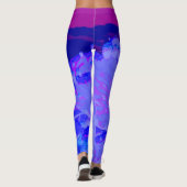 Cactus paars leggings (Achterkant)