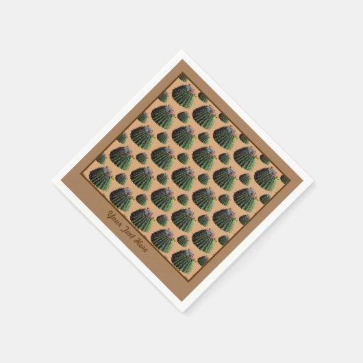 Cactus Papieren servetten (Hoek)