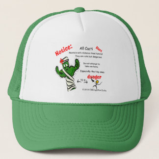 Cactus Pas op voor mensen! Trucker Pet