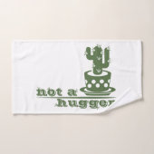 Cactus Pas un gros cactus drôle dire (Serviette à main)