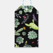 Cactus Patroon 2 Cadeaulabel (Voorkant)