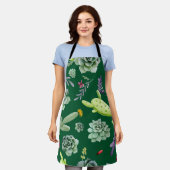 Cactus Patroon 3 Schort (Gedragen)