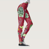 Cactus Patroon 4 Leggings (Rechts)