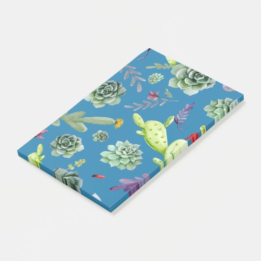 Cactus Patroon 5 Post-it® Notes (Schuin)