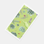 Cactus Patroon 6 Servet (Hoek)