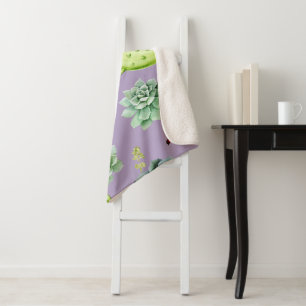 Cactus Patroon 7 Sherpa Deken