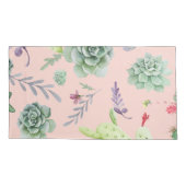 Cactus Patroon 8 Kussensloop (Achterkant)