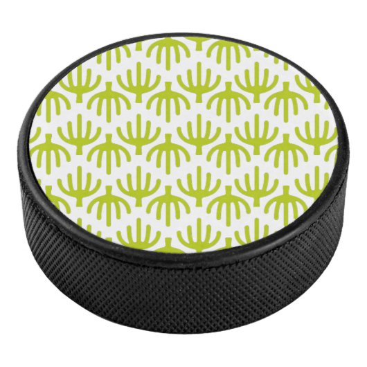 Cactus-patroon Hockey Puck (3/4)