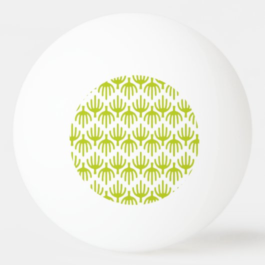 Cactus-patroon Pingpongballen (Voorkant)