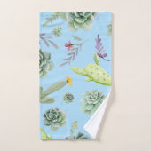 Cactus Pattern 10 Bad Handdoek (Handdoek)