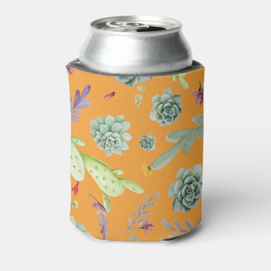 Cactus Pattern 11 Blikjeskoeler (Blikje Achterkant)