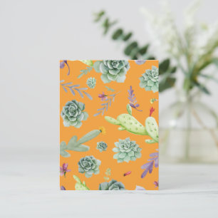 Cactus Pattern 11 Briefkaart